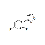 3-(2,4-Difluorophenyl)isoxazole