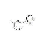 3-(6-Methylpyridin-2-yl)isoxazole