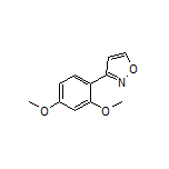3-(2,4-Dimethoxyphenyl)isoxazole