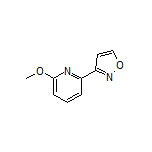3-(6-Methoxypyridin-2-yl)isoxazole
