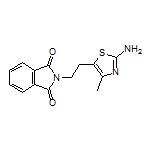 2-[2-(2-Amino-4-methylthiazol-5-yl)ethyl]isoindoline-1,3-dione