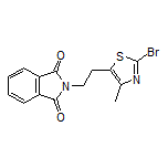 2-[2-(2-bromo-4-methyl-1,3-thiazol-5-yl)ethyl]benzo[c]azoline-1,3-dione