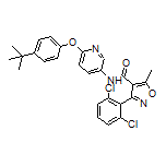 N-[6-[4-(tert-Butyl)phenoxy]pyridin-3-yl]-3-(2,6-dichlorophenyl)-5-methylisoxazole-4-carboxamide