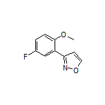 3-(5-Fluoro-2-methoxyphenyl)isoxazole