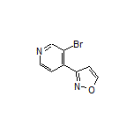 3-(3-Bromopyridin-4-yl)isoxazole
