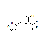 3-[4-Chloro-3-(trifluoromethyl)phenyl]isoxazole