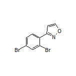 3-(2,4-Dibromophenyl)isoxazole