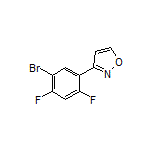 3-(5-Bromo-2,4-difluorophenyl)isoxazole