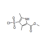 Methyl 4-(Chlorosulfonyl)-3,5-dimethyl-1H-pyrrole-2-carboxylate