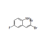 2-(2,2-Dibromovinyl)-4-fluoroaniline
