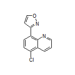 3-(5-Chloroquinolin-8-yl)isoxazole