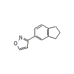 3-(2,3-Dihydro-1H-inden-5-yl)isoxazole