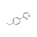 3-(4-Ethylphenyl)isoxazole
