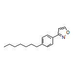 3-(4-Heptylphenyl)isoxazole