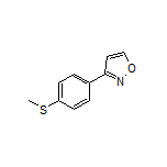 3-[4-(Methylthio)phenyl]isoxazole