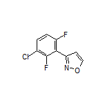 3-(3-Chloro-2,6-difluorophenyl)isoxazole