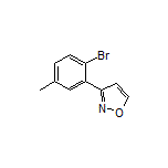 3-(2-Bromo-5-methylphenyl)isoxazole