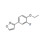 3-(4-Ethoxy-3-fluorophenyl)isoxazole