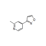 3-(2-Methylpyridin-4-yl)isoxazole