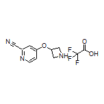 4-(Azetidin-3-yloxy)picolinonitrile Trifluoroacetate