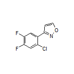 3-(2-Chloro-4,5-difluorophenyl)isoxazole