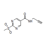 2-(Methylsulfonyl)-N-(prop-2-yn-1-yl)pyrimidine-5-carboxamide