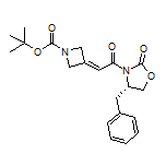 (S)-4-Benzyl-3-[2-(1-Boc-azetidin-3-ylidene)acetyl]oxazolidin-2-one