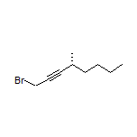 (R)-1-Bromo-4-methyl-2-octyne