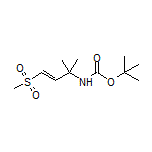 (E)-N-Boc-2-methyl-4-(methylsulfonyl)but-3-en-2-amine