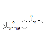 Ethyl 4-(Boc-amino)-1-methylcyclohexane-1-carboxylate
