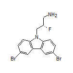 (S)-1-Amino-3-(3,6-dibromo-9H-carbazol-9-yl)-2-fluoropropane