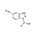 6-Cyano-1H-indazole-3-carboxylic Acid