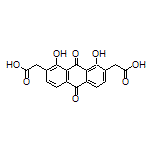 2,2’-(1,8-Dihydroxy-9,10-dioxo-9,10-dihydroanthracene-2,7-diyl)diacetic Acid