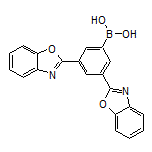 3,5-Bis(benzo[d]oxazol-2-yl)phenylboronic Acid