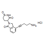 3-[4-(5-Aminopent-1-yn-1-yl)-1-oxoisoindolin-2-yl]piperidine-2,6-dione Hydrochloride