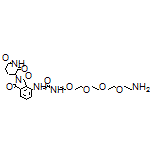 N-(14-Amino-3,6,9,12-tetraoxatetradecyl)-2-[[2-(2,6-dioxopiperidin-3-yl)-1,3-dioxoisoindolin-4-yl]amino]acetamide