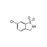 6-Chloro-2,3-dihydrobenzo[d]isothiazole 1,1-Dioxide