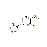 3-(3-Iodo-4-methoxyphenyl)isoxazole