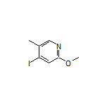 4-Iodo-2-methoxy-5-methylpyridine