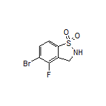5-Bromo-4-fluoro-2,3-dihydrobenzo[d]isothiazole 1,1-Dioxide