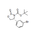 (4R)-3-Boc-4-(3-bromo-phenyl)-1,2,3-oxathiazolidine 2-oxide