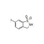 6-Iodo-2,3-dihydrobenzo[d]isothiazole 1,1-Dioxide