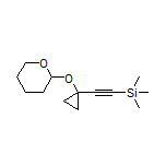 Trimethyl[[1-[(tetrahydro-2H-pyran-2-yl)oxy]cyclopropyl]ethynyl]silane