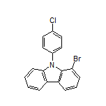 1-Bromo-9-(4-chlorophenyl)-9H-carbazole