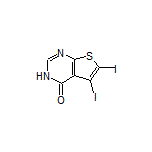 5,6-Diiodothieno[2,3-d]pyrimidin-4(3H)-one