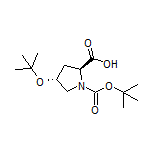 (2S,4R)-4-(tert-Butoxy)-1-Boc-pyrrolidine-2-carboxylic Acid