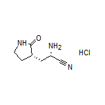 (S)-2-Amino-3-[(S)-2-oxopyrrolidin-3-yl]propanenitrile Hydrochloride