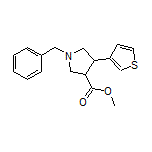Methyl 1-Benzyl-4-(thiophen-3-yl)pyrrolidine-3-carboxylate
