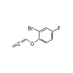 2-Bromo-4-fluoro-1-(propa-1,2-dien-1-yloxy)benzene