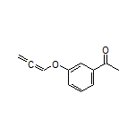 1-[3-(Propa-1,2-dien-1-yloxy)phenyl]ethanone